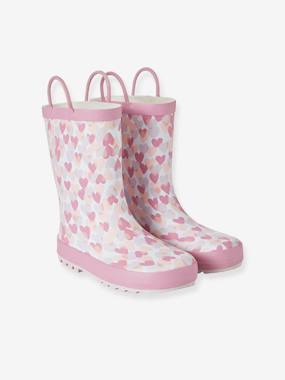 Shoes-Printed Wellies for Girls, Designed for Autonomy