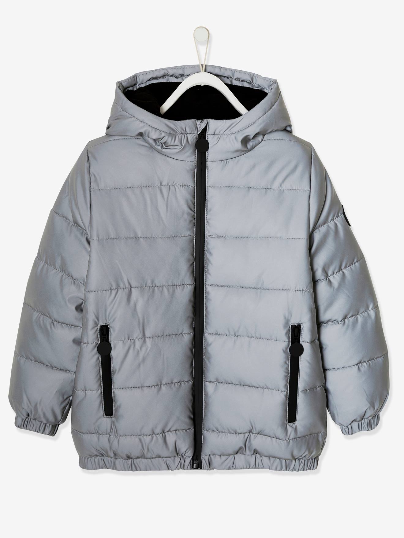 Veste Polaire Garçon Vertbaudet - Capuche, Poches Zippées, Intérieur Doublé, Pour Sport Intérieur - 2