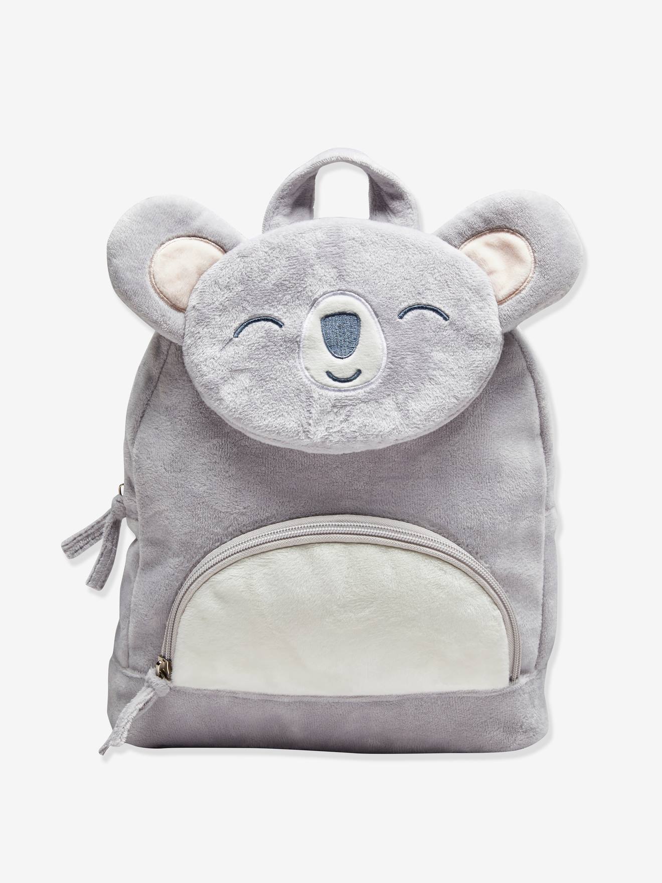 Sac A Dos Animal Oeko Tex Gris Bebe