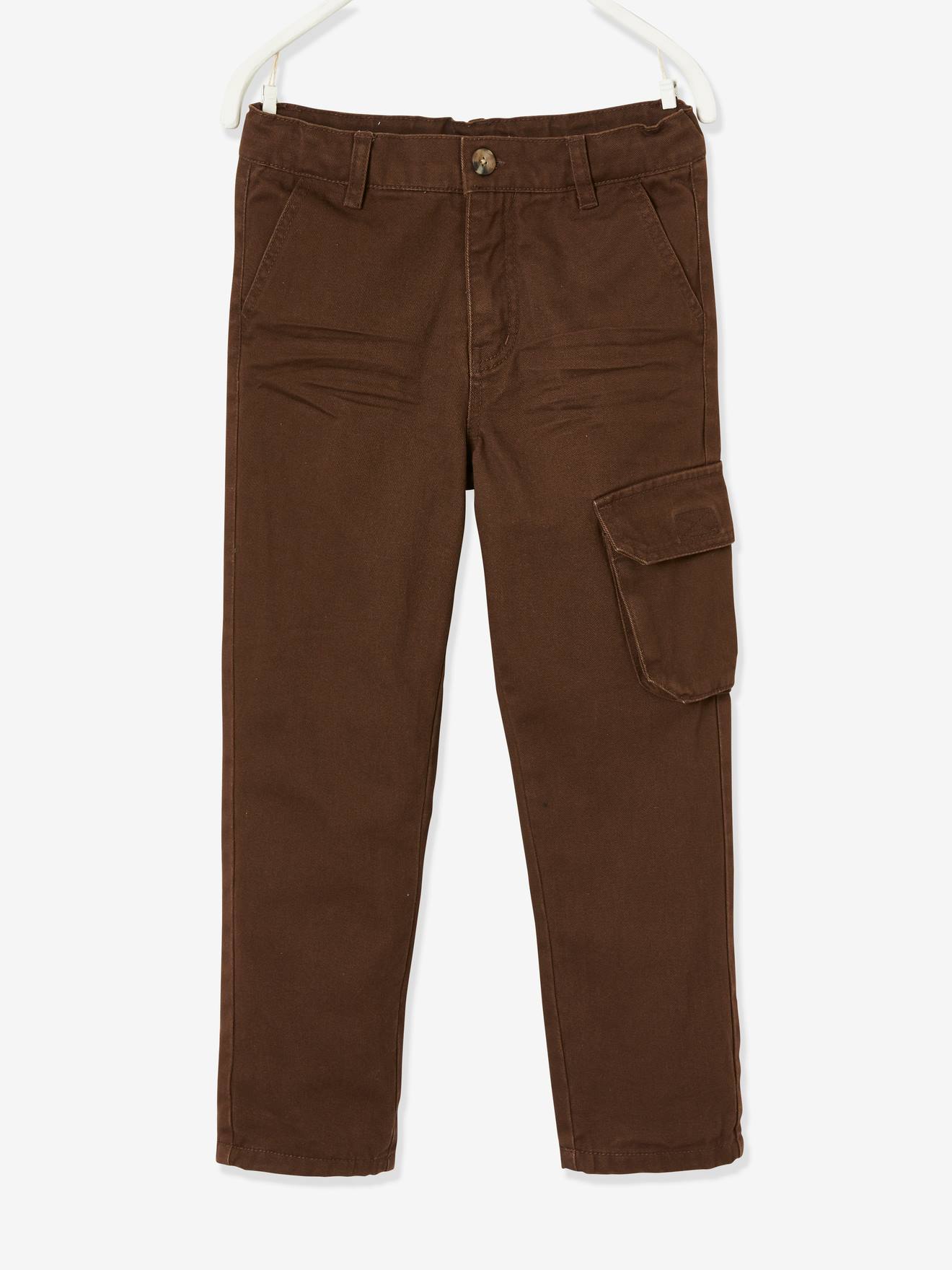 lined cargo trousers