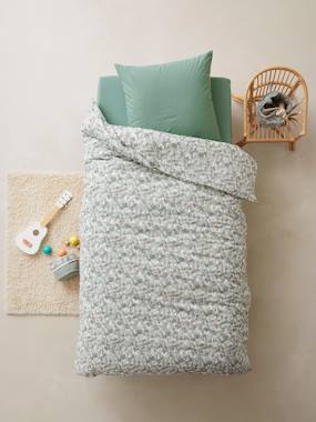 Duvet Cover + Pillowcase Set for Children, Tropical, Basics  - vertbaudet enfant