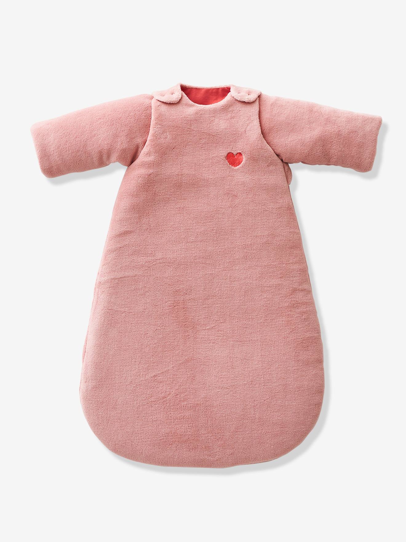 Sandy Eed Aantrekkelijk zijn aantrekkelijk Oeko-Tex® Baby Sleep Bag in Polar Fleece, Alaska - pink, Bedding & Decor