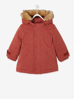 -Hooded Parka for Baby Girls
