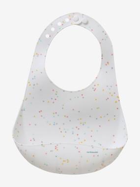 Nursery-Bib with Spill Pocket in Silicone