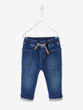 Bébé-Pantalon, jean-Pantalon en denim bébé taille élastiquée