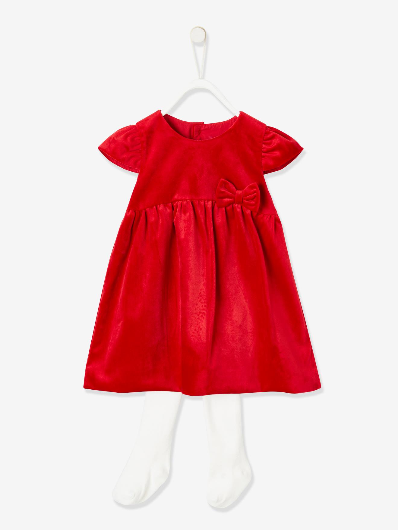 robe velour bebe
