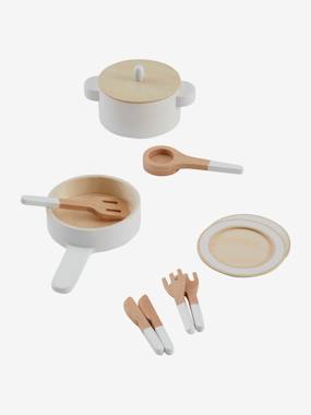 Toys-Role Play Toys-Kitchen Toys-Utensils Set in FSC® Wood
