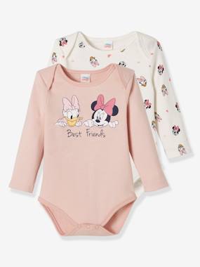 -Pack of 2 Bodysuits for Baby Girls, Minnie & Friends by Disney®