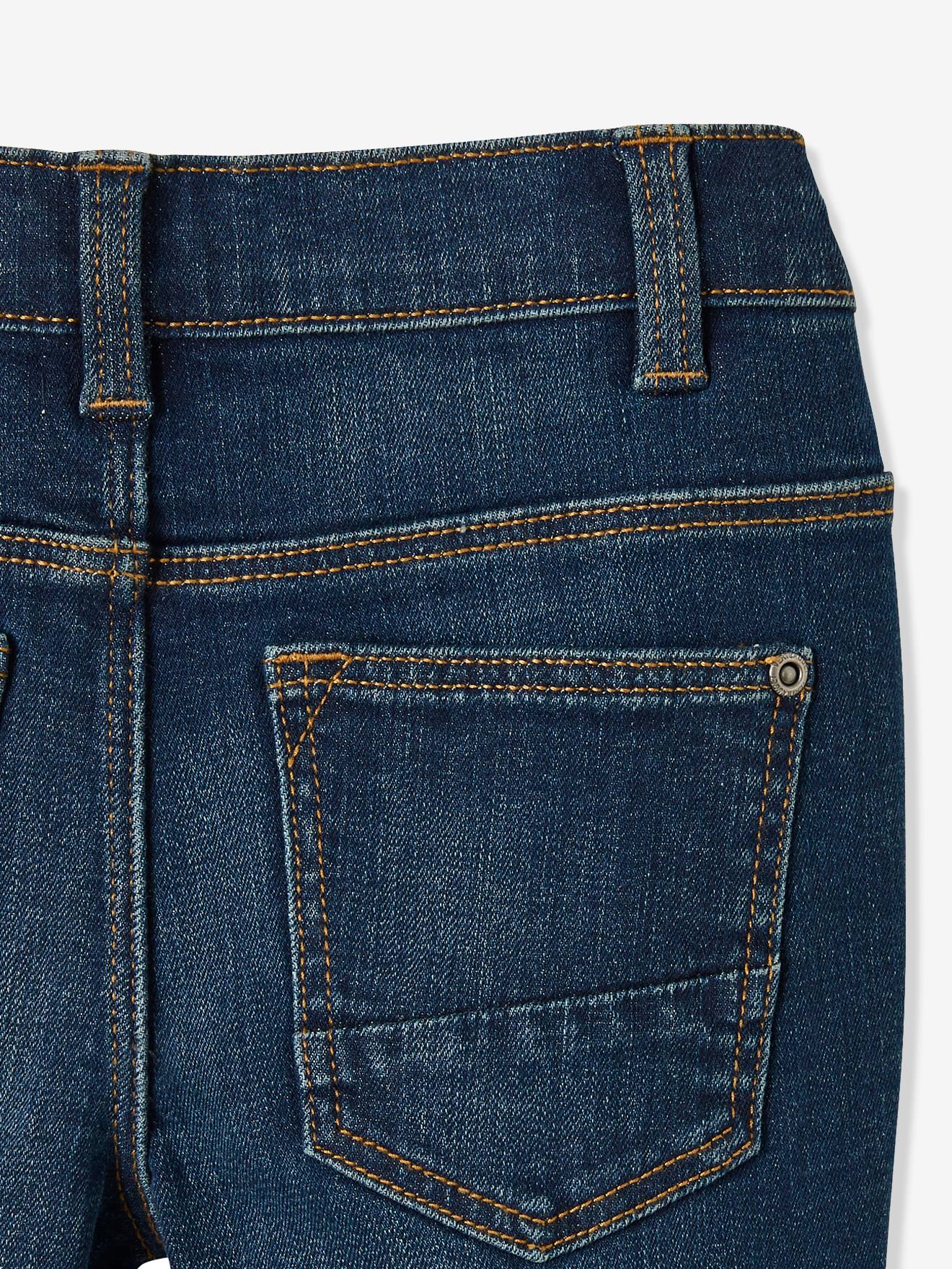 La Redoute Garçon Vêtements Pantalons & Jeans Jeans Coupe droite Jean droit MorphologiK "waterless" tour de hanches Medium 