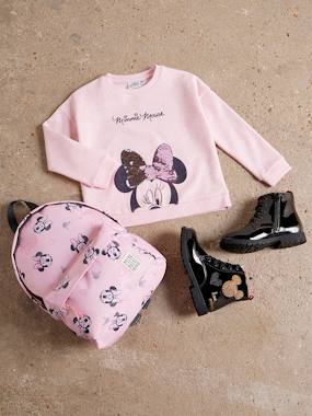 -Disney Minnie Mouse® Sweatshirt with Reversible Sequin Details for Girls
