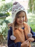 Oeko Tex® Jacquard Knit Beanie + Snood + Gloves Set for Girls  - vertbaudet enfant 