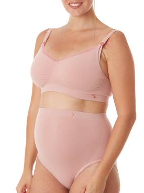 -High Waisted Briefs for Maternity, Seamless, Organic by CACHE COEUR