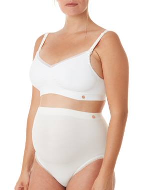 -High Waisted Briefs for Maternity, Seamless, Organic by CACHE COEUR