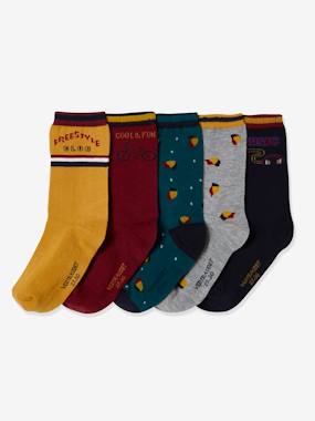 -Pack of 5 Pairs of Freestyle Socks, Oeko-Tex®