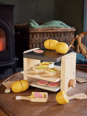 -Raclette Grill Set in FSC® Wood