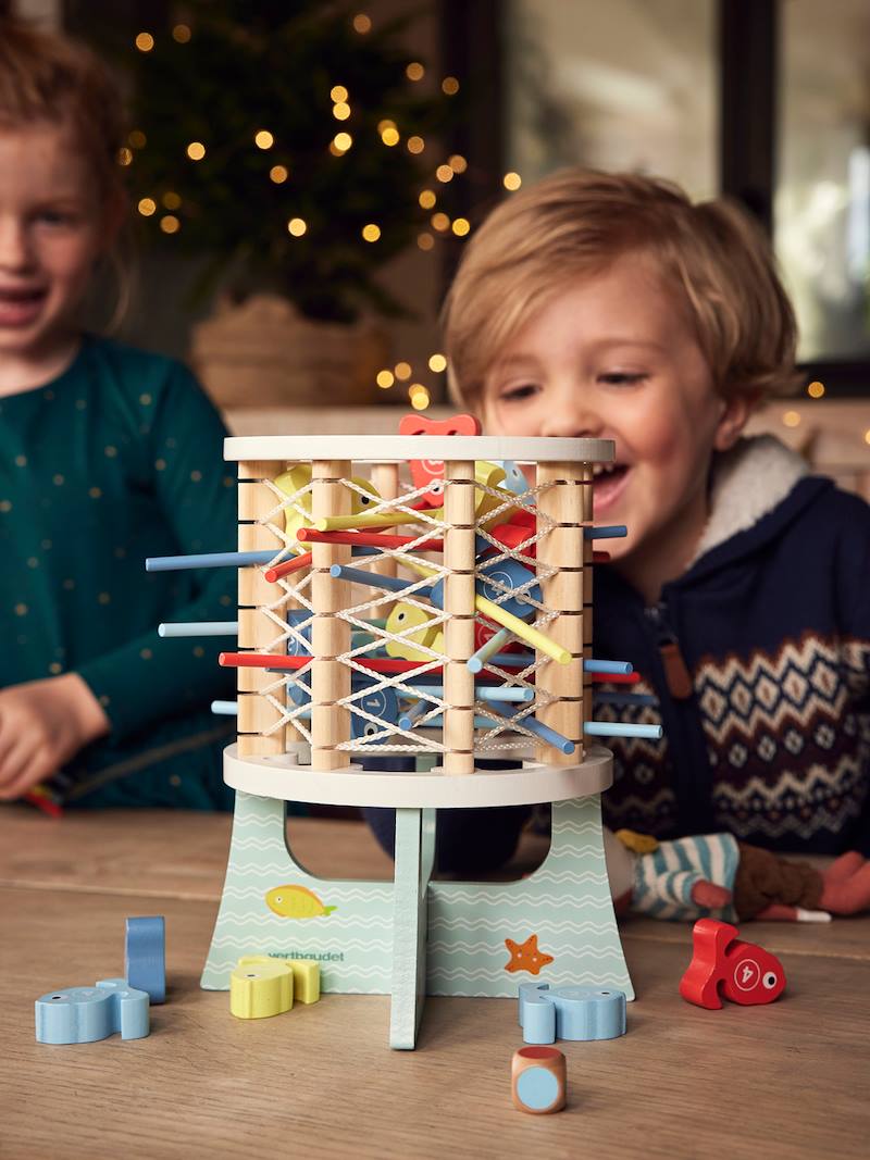 Fish Skill Game, in FSC® Wood multi, Toys