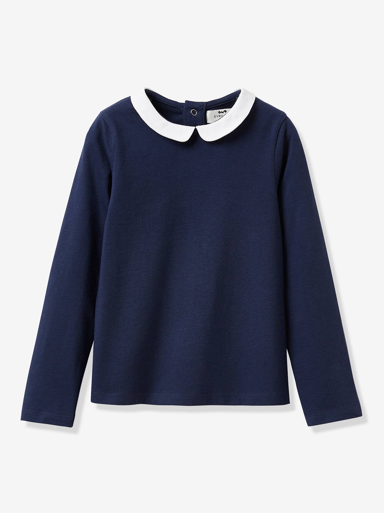 Girl's organic cotton T-shirt with 
