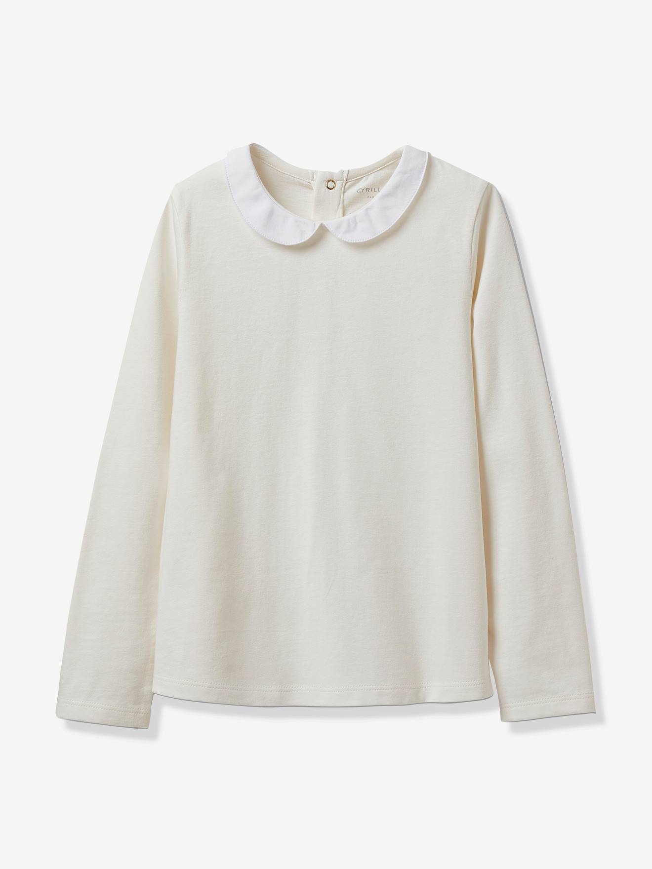 Girl's organic cotton T-shirt with 