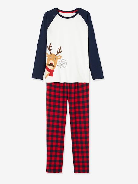 Special Christmas Family Capsule Pyjamas for Men, Oeko-Tex® Beige - vertbaudet enfant 