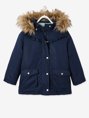 Coat & jacket-3-in-1 Hooded Parka, Jacket with Recycled Polyester Padding, for Girls