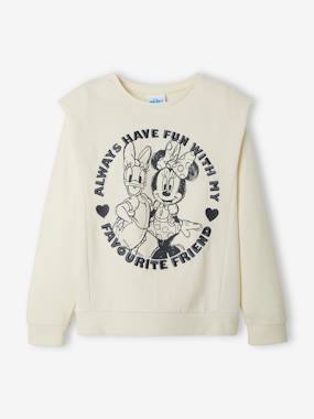 -Minnie Mouse & Friends® Sweatshirt with Shoulder Pads for Girls