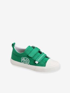 -Touch-Fastening Trainers in Fancy Canvas for Boys