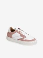 Leather Trainers with Laces & Zips for Girls  - vertbaudet enfant 