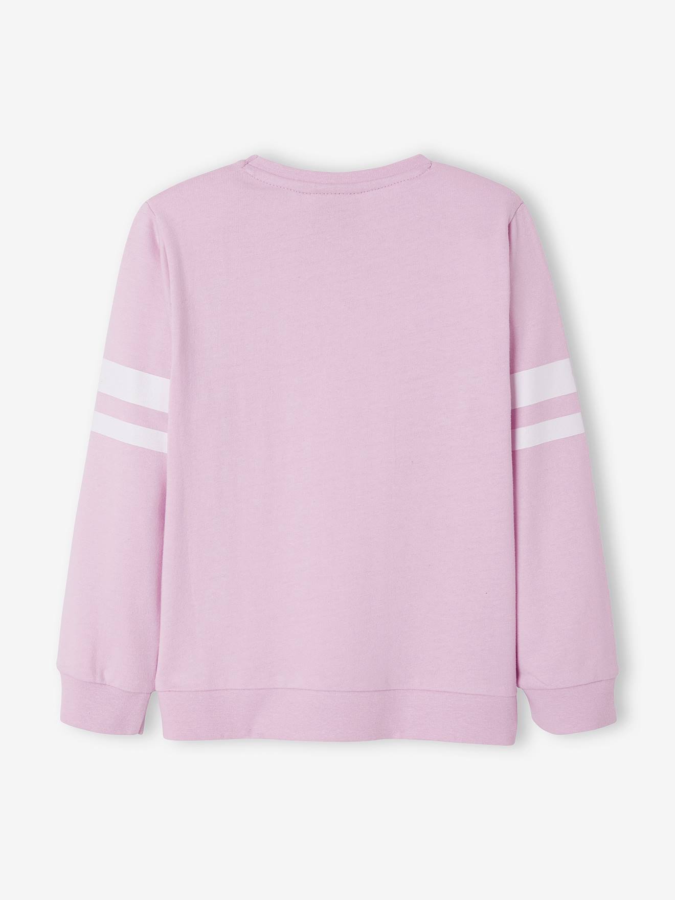 Snoopy Sweatshirt in Fleece for Girls, by Peanuts® - purple light