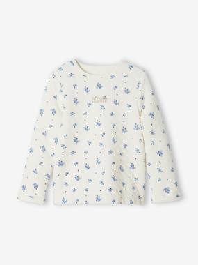 Girls-Cardigans, Jumpers & Sweatshirts-Printed Sweatshirt, Lightly Padded, for Girls