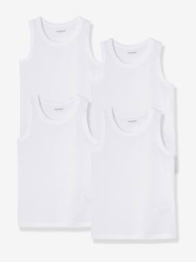 eco-friendly-fashion-Pack of 4 Boys' Vest Tops