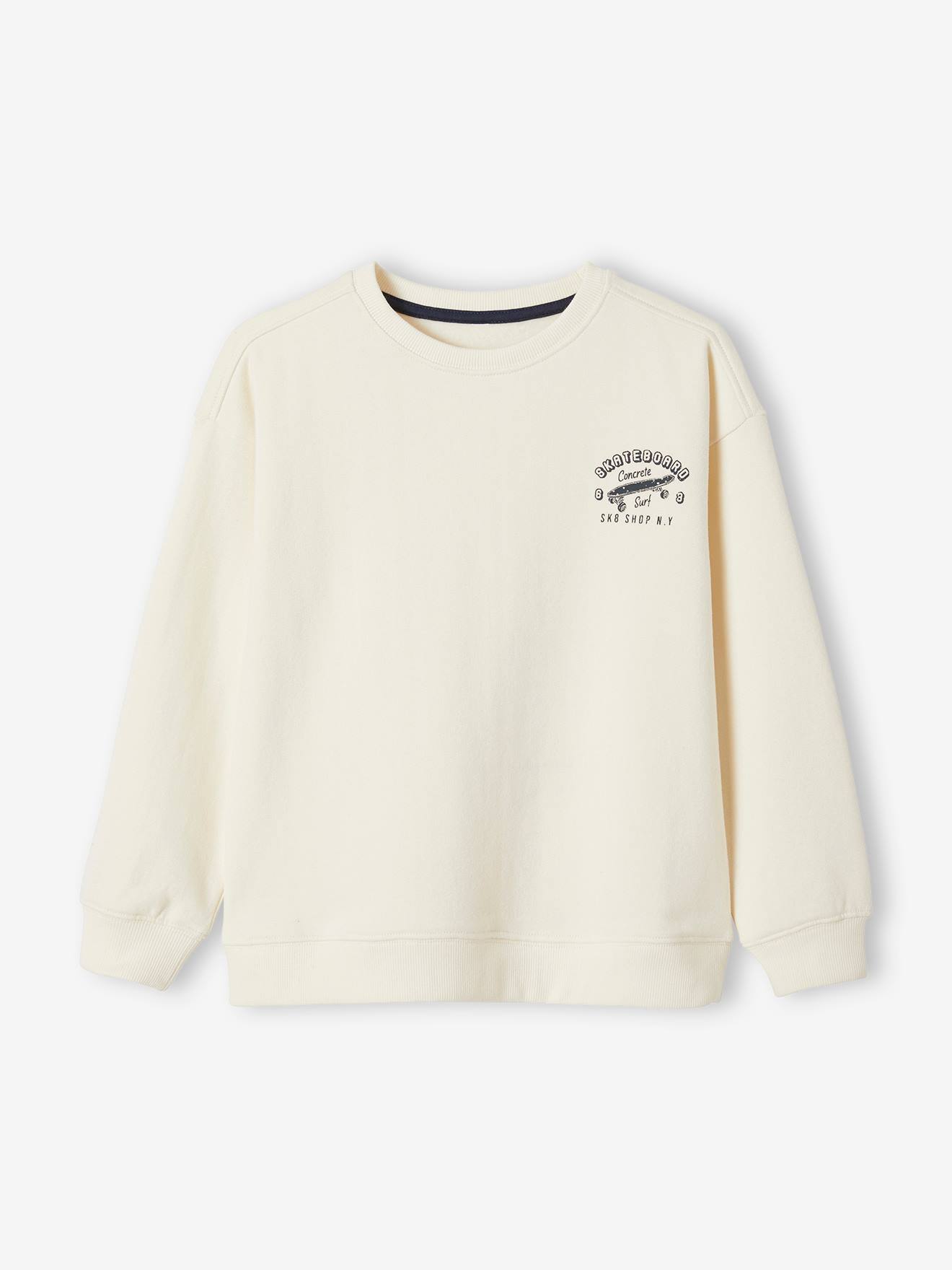 light beige sweatshirt