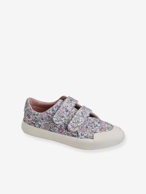 Shoes-Fabric Trainers with Touch Fasteners, for Girls