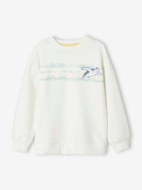 -Sweatshirt with Tie-Dye Effect for Boys