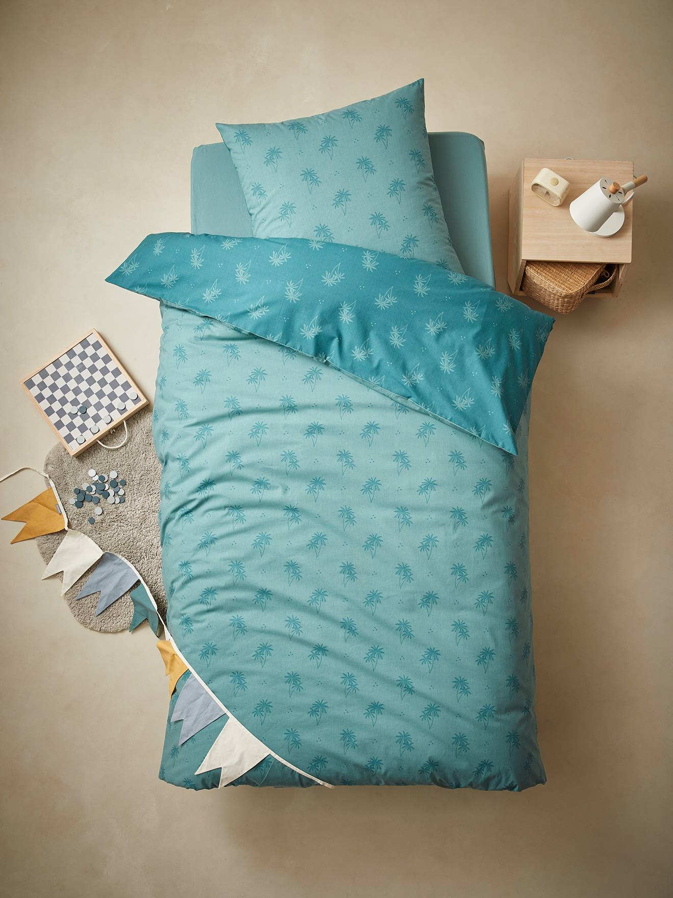 pastel blue duvet cover