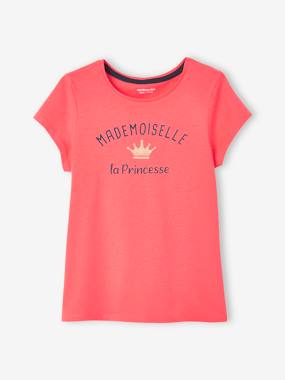 Girls-T-Shirt with Message, for Girls