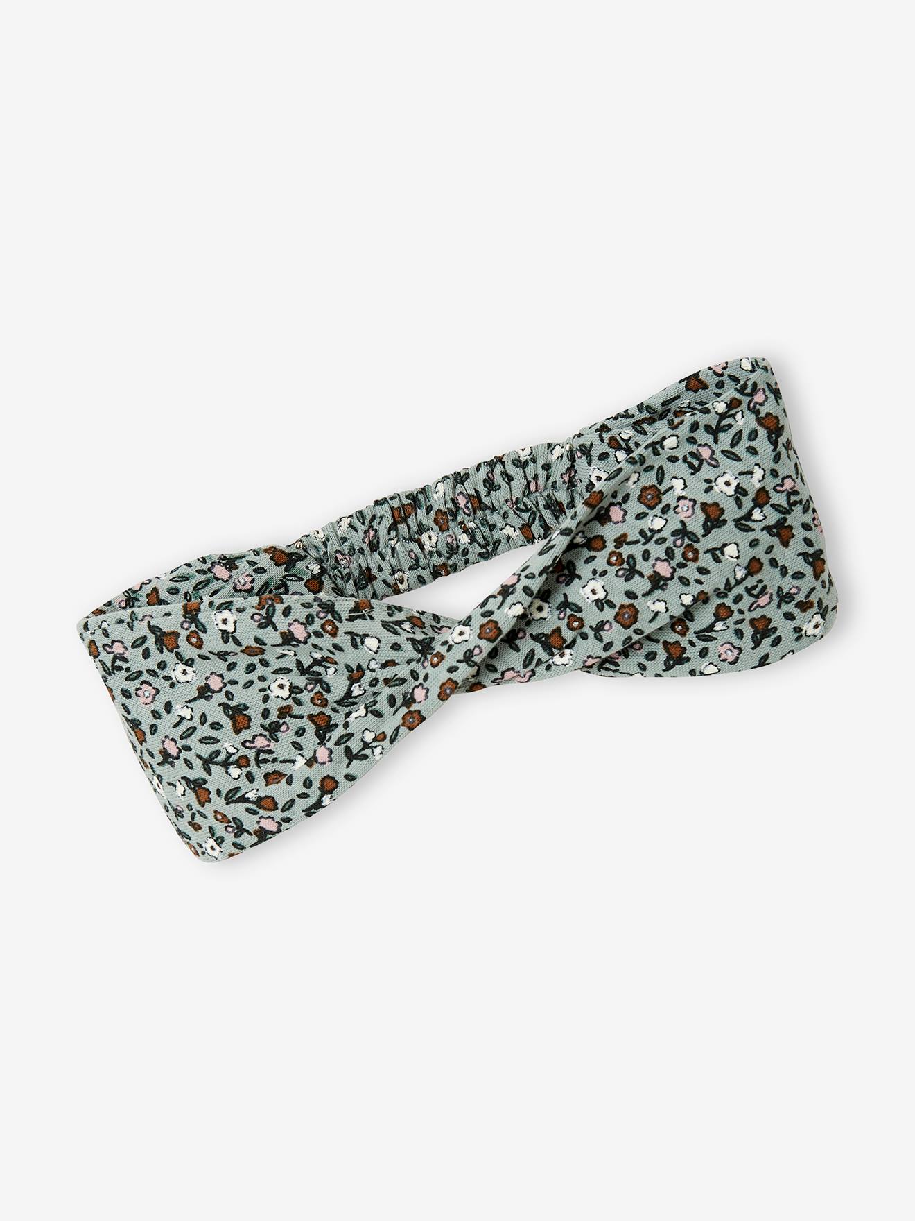 Fleece Jumpsuit Hairband Set For Baby Girls Dark Blue Print Baby