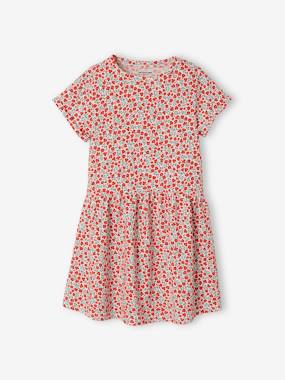 Girls-Printed Dress for Girls