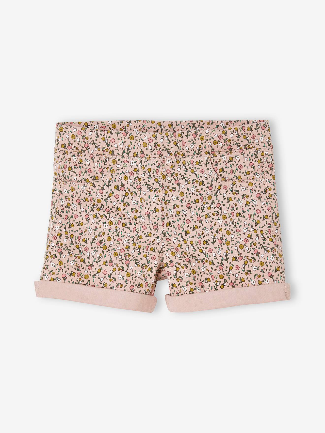 Foulard Carré Imprimé Fleurs Vertbaudet Pour Fille - 100% Coton, Style Printanier Et Girly - 6