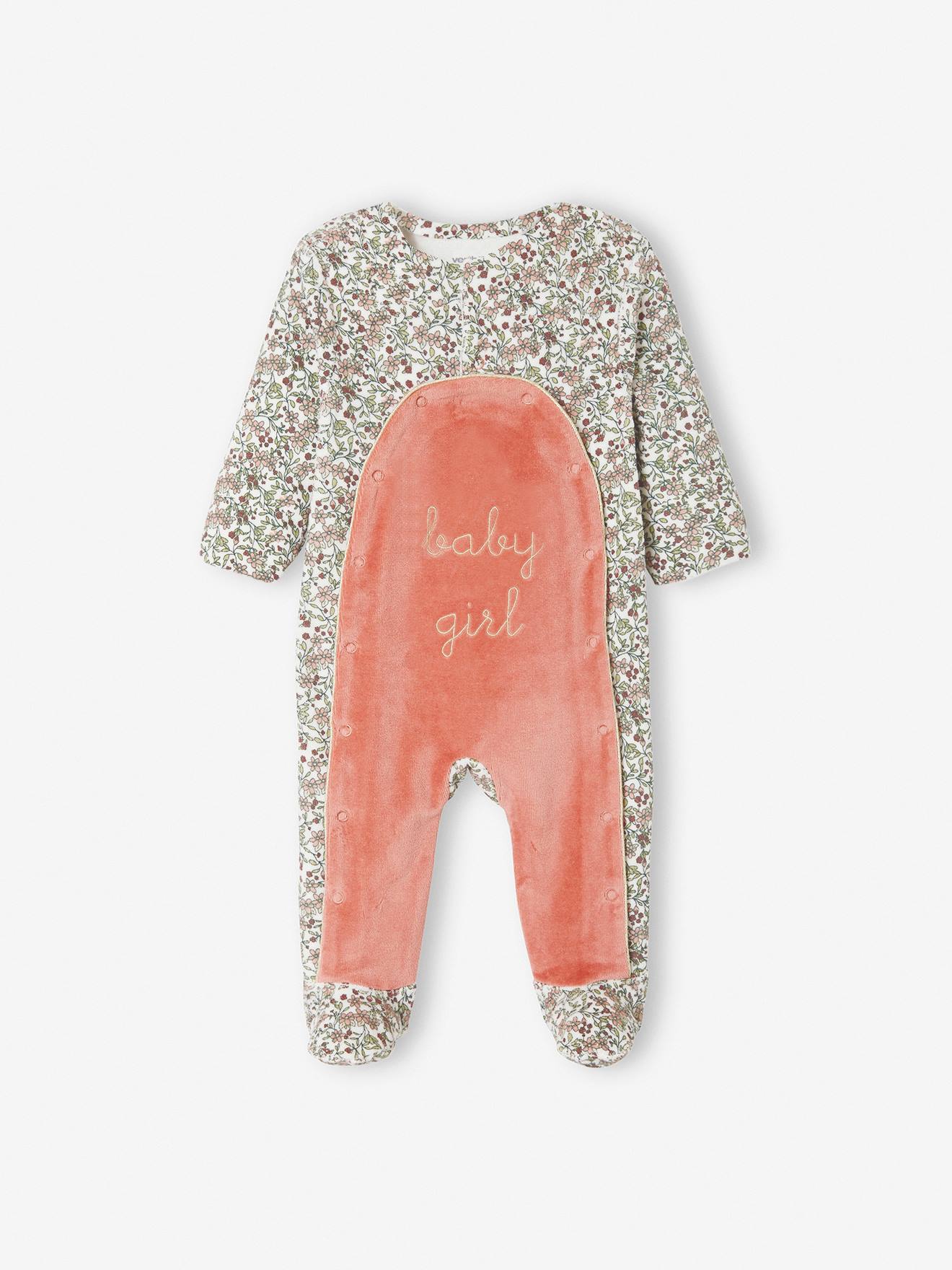 Pyjama bébé molleton Glisse 6 mois Taille 68 cm