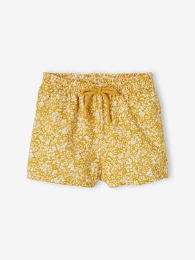 Baby-Shorts-Jersey Knit Shorts, for Baby Girls