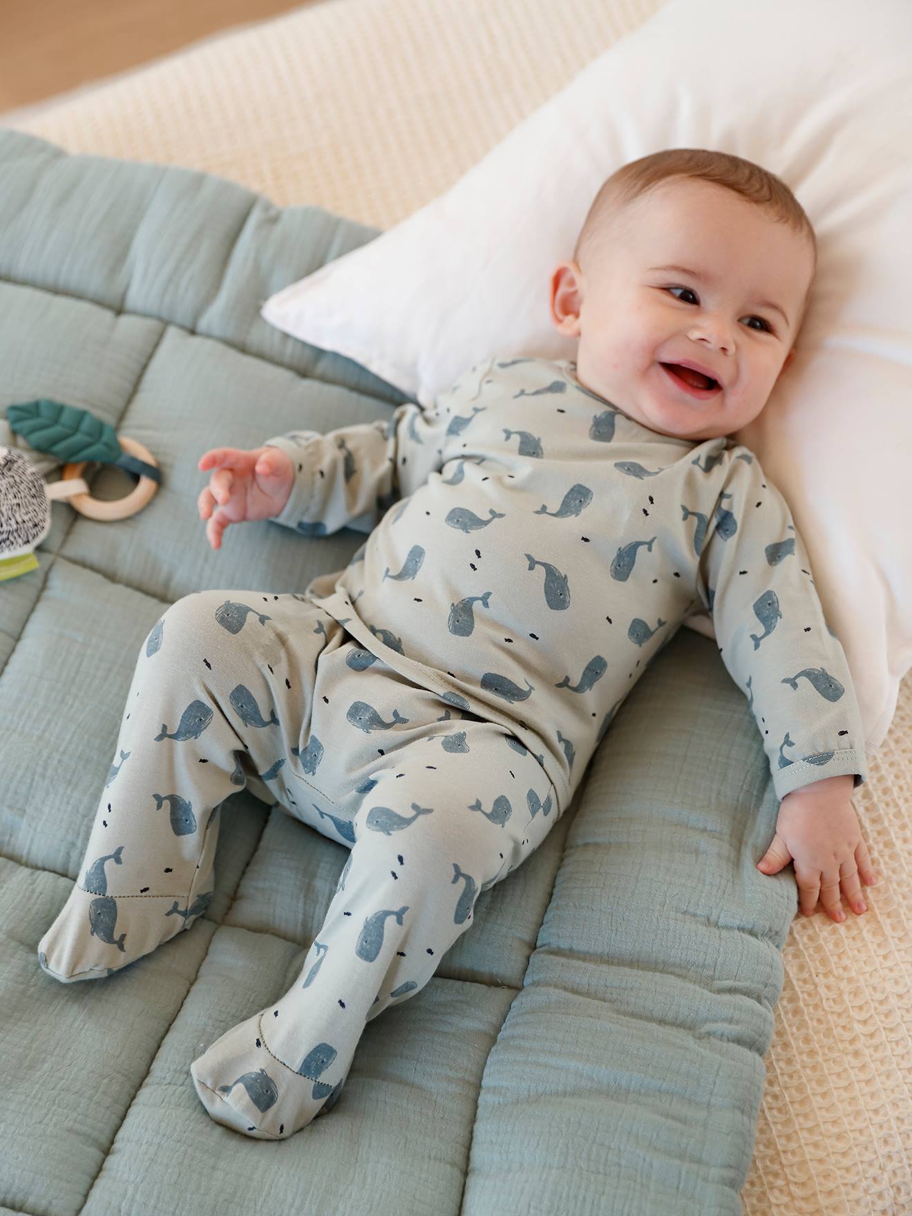 Bébés Garçons Coton Ange Sleepsuit All In One Set taille nouveau né à 9 mois 