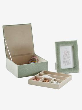 Bedding & Decor-Decoration-Wall Décor-Gift Box Set, Frame + Storage Box in Velour