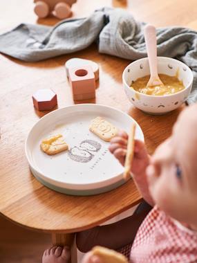 Nursery-Ceramic & Silicone Mealtime Set, Hanoi Theme