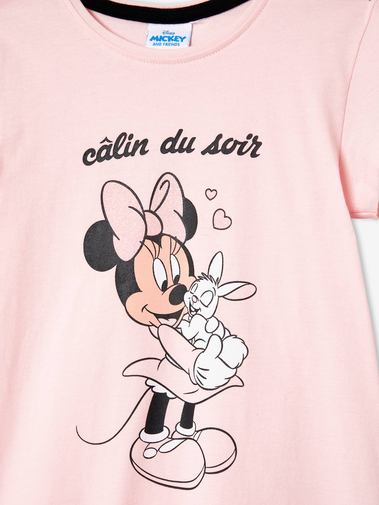 Girls Disney Minnie Mouse Cartoon Sketch Cotton Nightdress Nightie Sizes from 1 to 4 Years