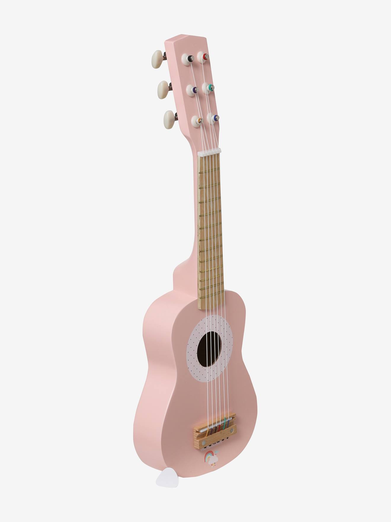 Guitare en bois FSC® - rose, Jouet