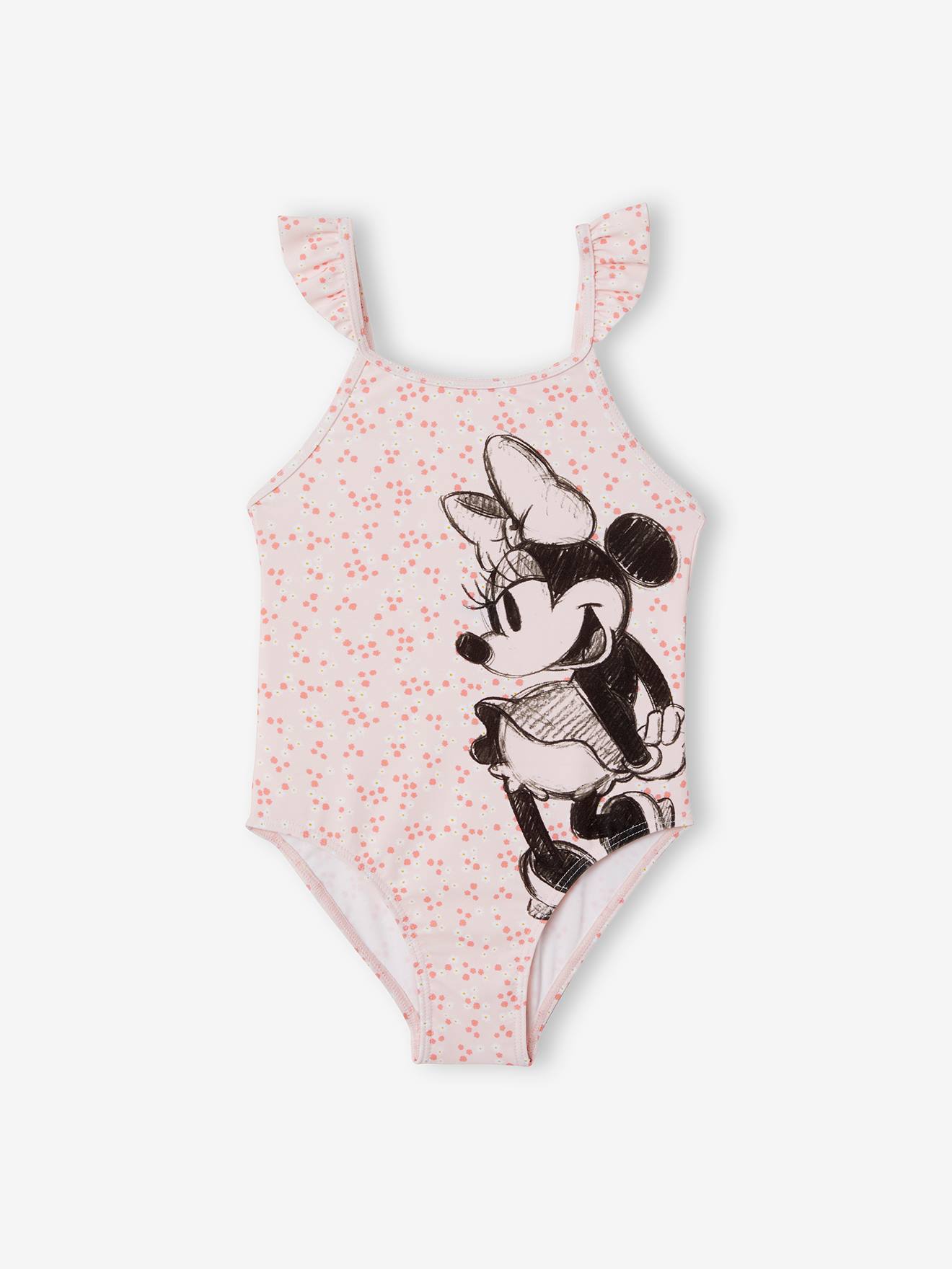Disney Minnie Mouse Swim Suit Baby Girl Pink Swimming Costume Beachwear