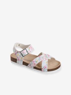 -Printed Sandals for Girls