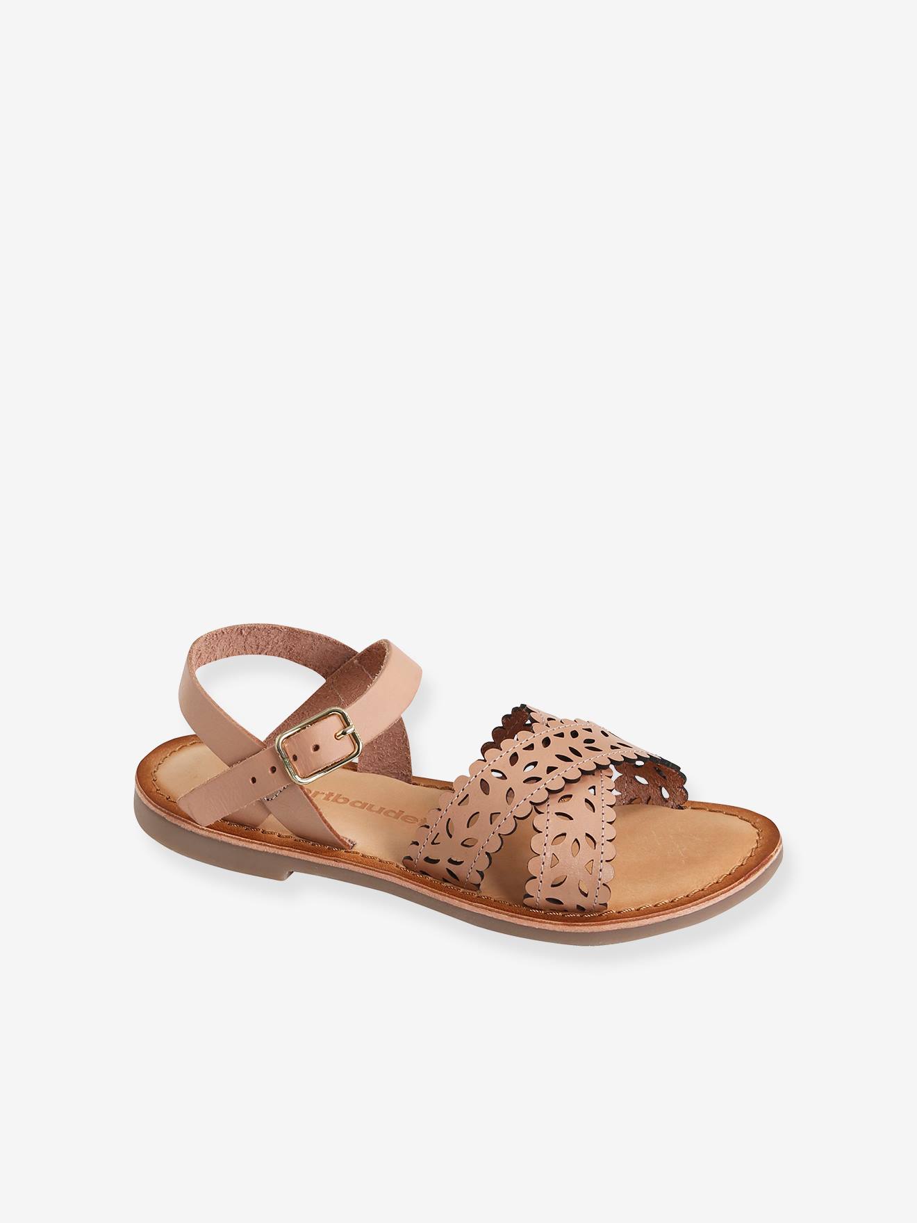 girls tan sandals
