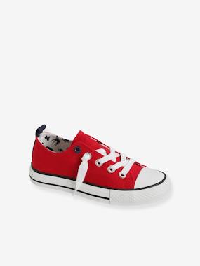 -Fabric Trainers with Elastic, for Boys