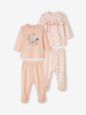 Pack of 2 Pyjamas for Baby Girls, Oeko-Tex®  - vertbaudet enfant